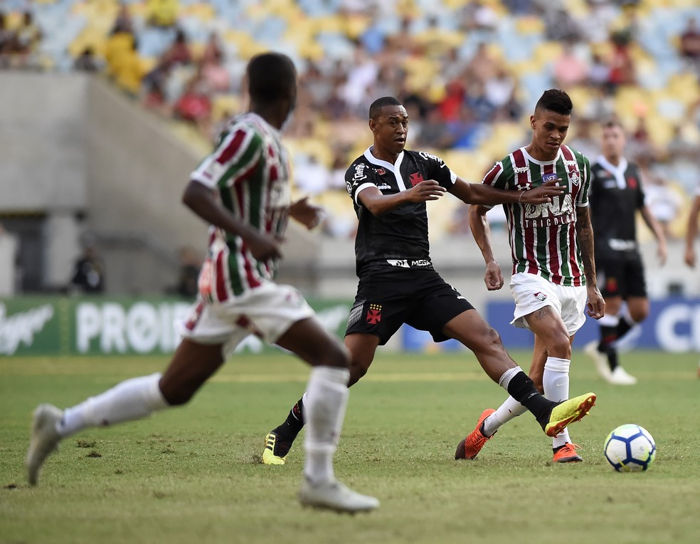 Fluminense perdeu recente clássico contra o Vasco — Foto: André Durão
