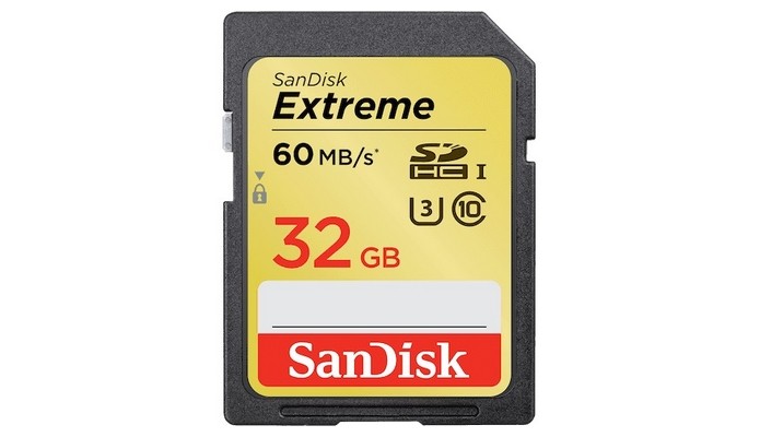Cartão SD SanDisk Extreme UHS-I de 32 GB é compatível com GoPro HD HERO Original (Foto: Divulgação/SanDisk)