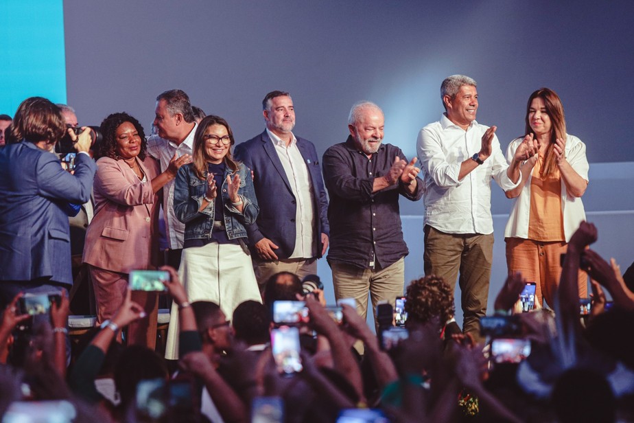Lula durante evento na Bahia