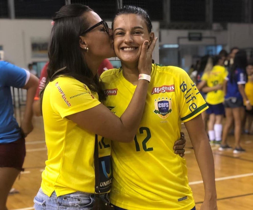 Popó defendeu a seleção brasileira durante a temporada 2018 — Foto: Arquivo pessoal
