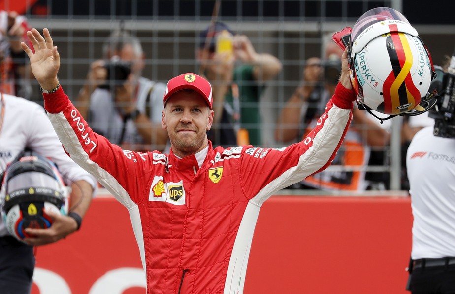 Vettel faz a pole em casa, e Hamilton tem problemas ainda no comeÃ§o do treino