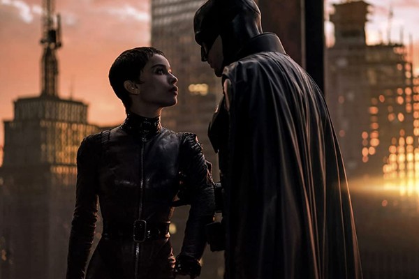 A atriz Zoë Kravitz em cena de The Batman (2022) (Foto: Divulgação)