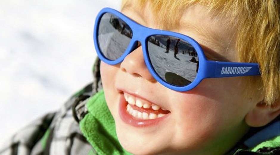 Óculos da Babiators: marca aposta em crianças (Foto: Divulgação )