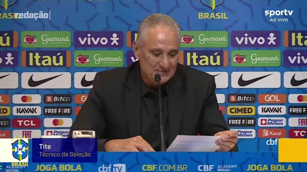 Convocados da Seleção: veja lista de Tite para amistosos contra Gana e  Tunísia | seleção brasileira | ge