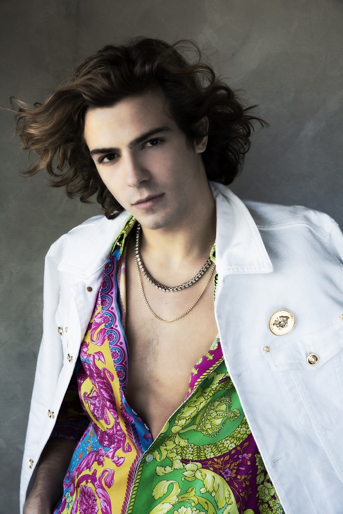 O ator e modelo Lucca Picon em ensaio (Foto: Fernando Torquatto)