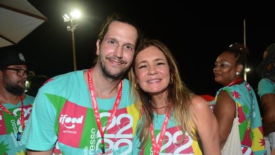 Adriana Esteves e Vladimir Brichta se divertem em Salvador: "Dançamos tudo"