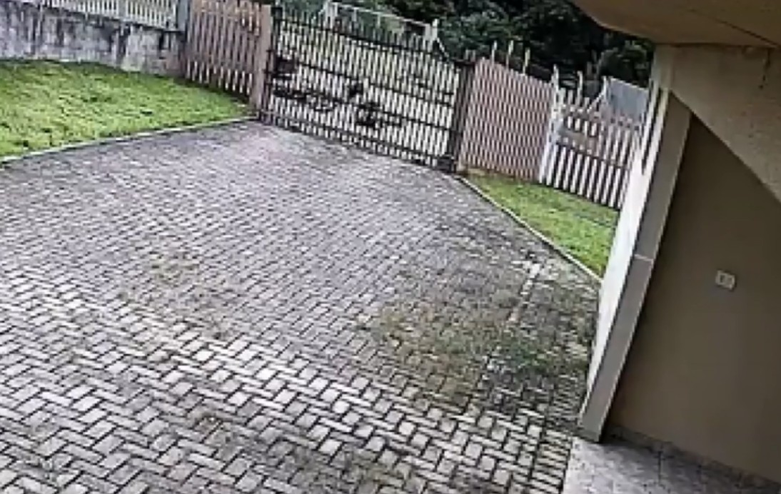 Motorista atropela dois ciclistas e foge sem prestar socorro em Fazenda Rio Grande; VÍDEO 