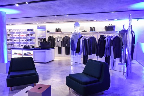 Detalhe da nova Lifestyle Store da Calvin Klein em São Paulo
