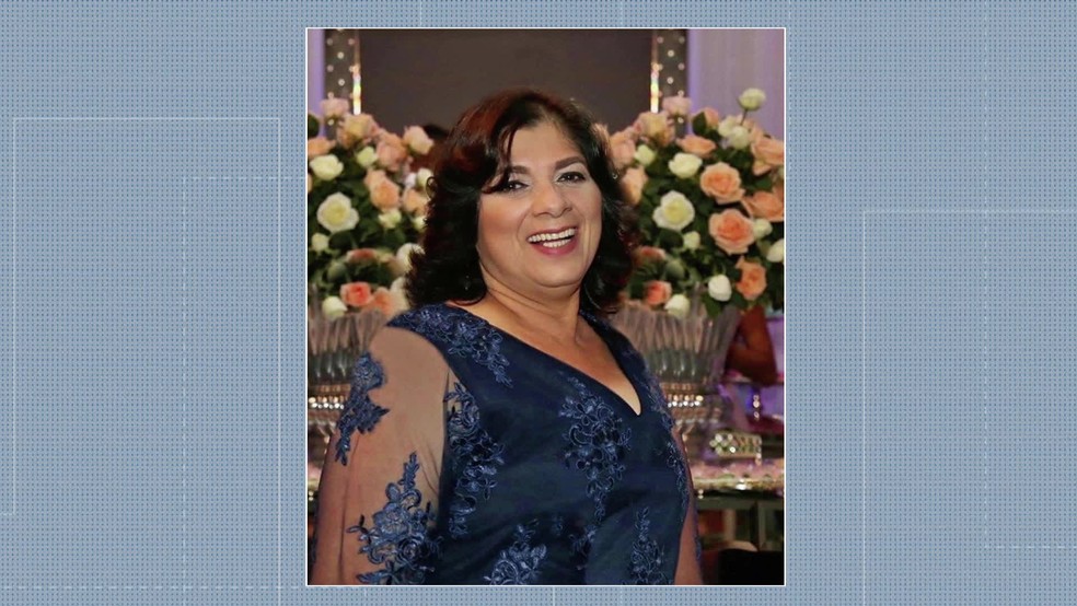 Sônia Quintan era professora em São Fidélis, no Norte do estado, e morreu vítima da Covid-19 aos 54 anos — Foto: Reprodução