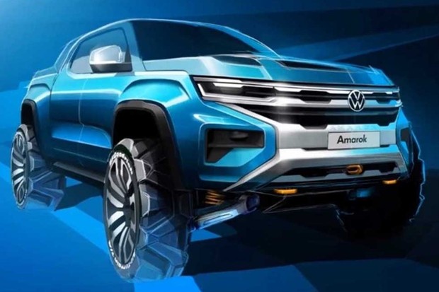 Nova Volkswagen Amarok Aparece Pela Primeira Vez Picape Tera
