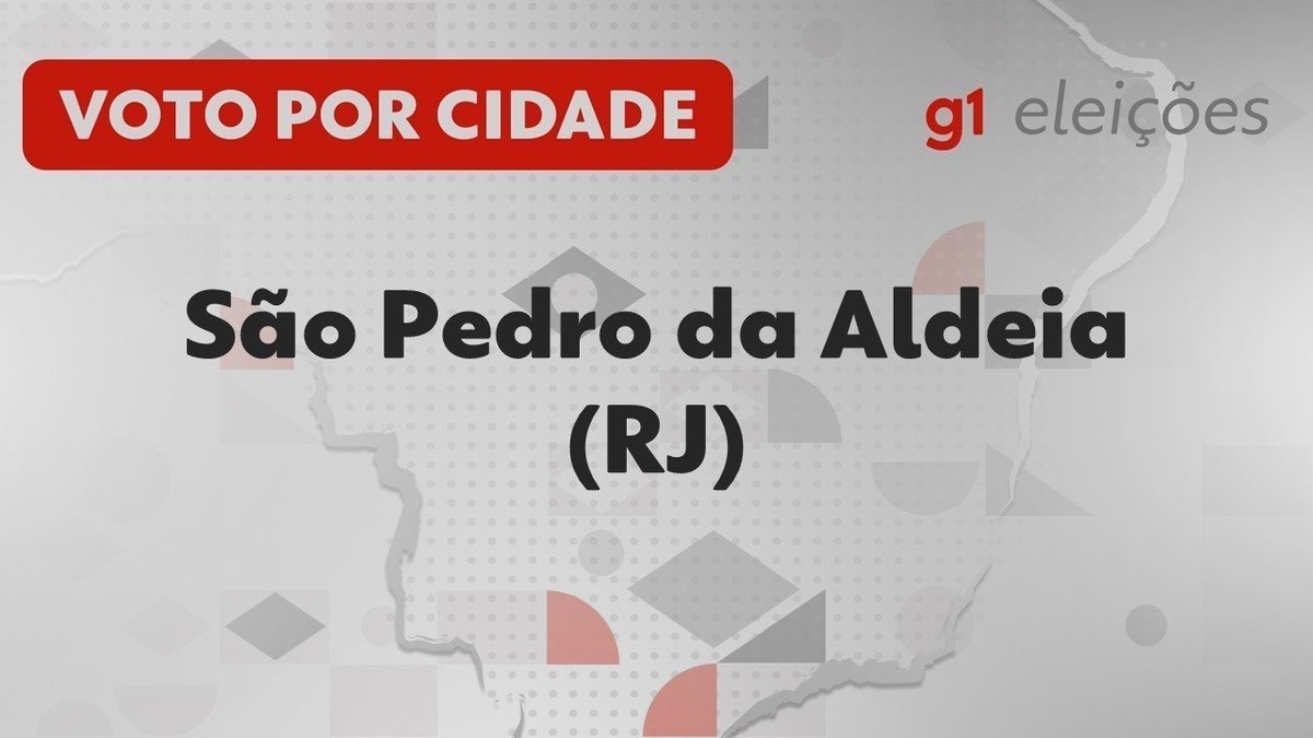 Eleições em São Pedro da Aldeia (RJ): Veja como foi a votação no 1º turno