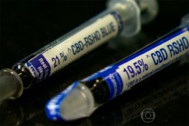 Medicamento Canabidiol tem substâncias derivadas da maconha (Foto: Reprodução/Globo)