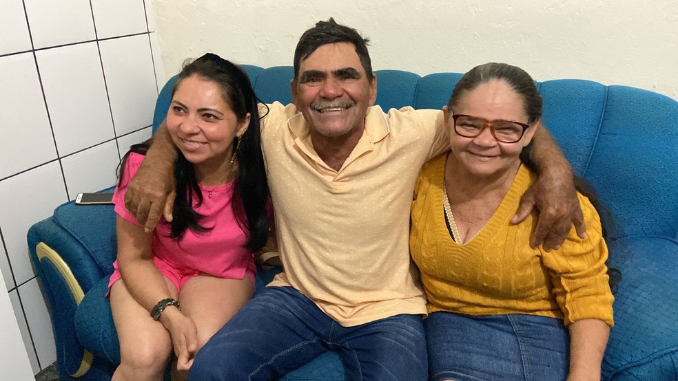 Cearense reencontra a irmã 51 anos após separação — Foto: Arquivo pessoal