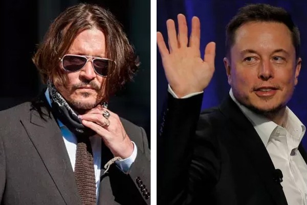 Johnny Depp e Elon Musk (Foto: Getty Images)