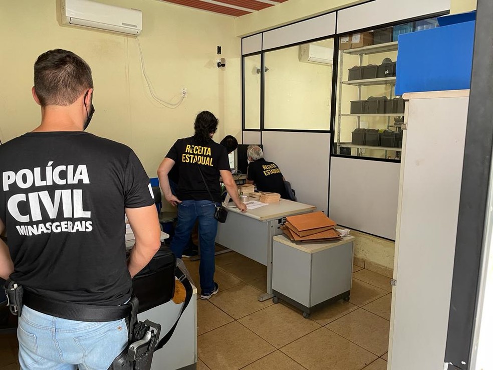 Empresas suspeitas de sonegação de impostos foram alvo de operação — Foto: Governo de Minas/Divulgação