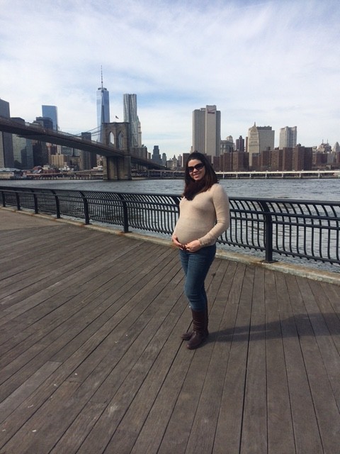 Izabella em Nova York (Foto: Arquivo pessoal)