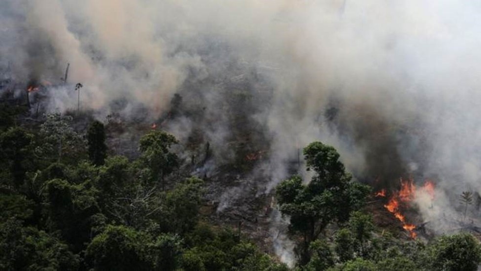 Queimadas na Floresta Amazônica — Foto: Nacho Doce/Reuters