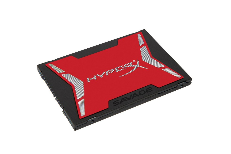 SSD HyperX Savage SHSS37A/480G Ã© voltado para gamers â€” Foto: DivulgaÃ§Ã£o/Kingston
