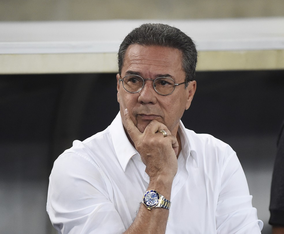 Vanderlei Luxemburgo, técnico do Vasco — Foto: André Durão