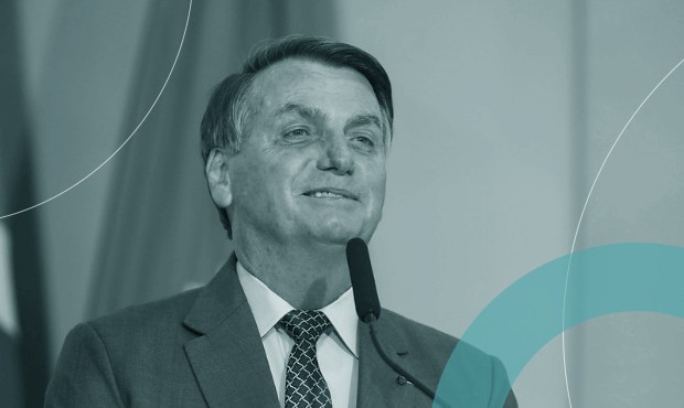 Bolsonaro em cerimônia de lancamento do programa Gigantes do Asfalto: decreto interferindo em redes sociais cairia na Justiça