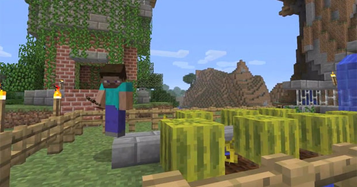 Espadinhas Game Jogo de Blocos Minecraft