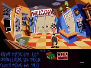 'Day of the Tentacle', game de adventure clássico da década de 1990, é gênero do game que a empresa de Schafer quer desenvolver com as doações (Foto: Divulgação)