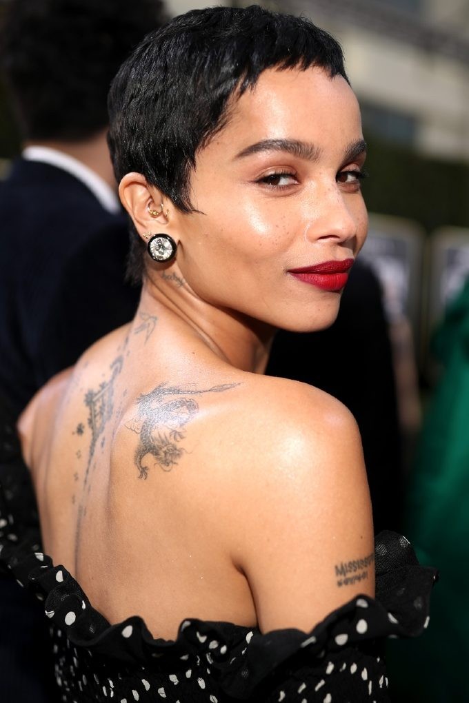 O curtinho mais cool de todos os tempos? O da Zoe Kravitz! (Foto: Getty Images)