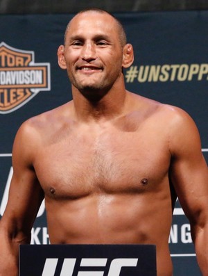 Pesagem Dan Henderson UFC 199 (Foto: Evelyn Rodrigues)