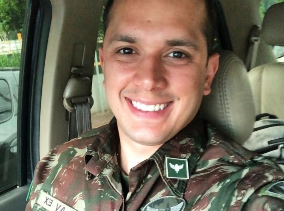 Sargento do Exército Lucas Guimarães foi morto a tiros em cafeteria em Manaus. — Foto: Arquivo Pessoal