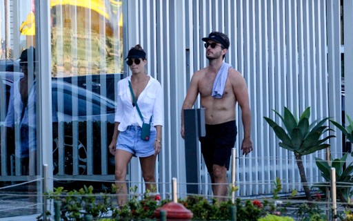 Luiza Valdetaro é fotografada com namorado em passeio no Rio
