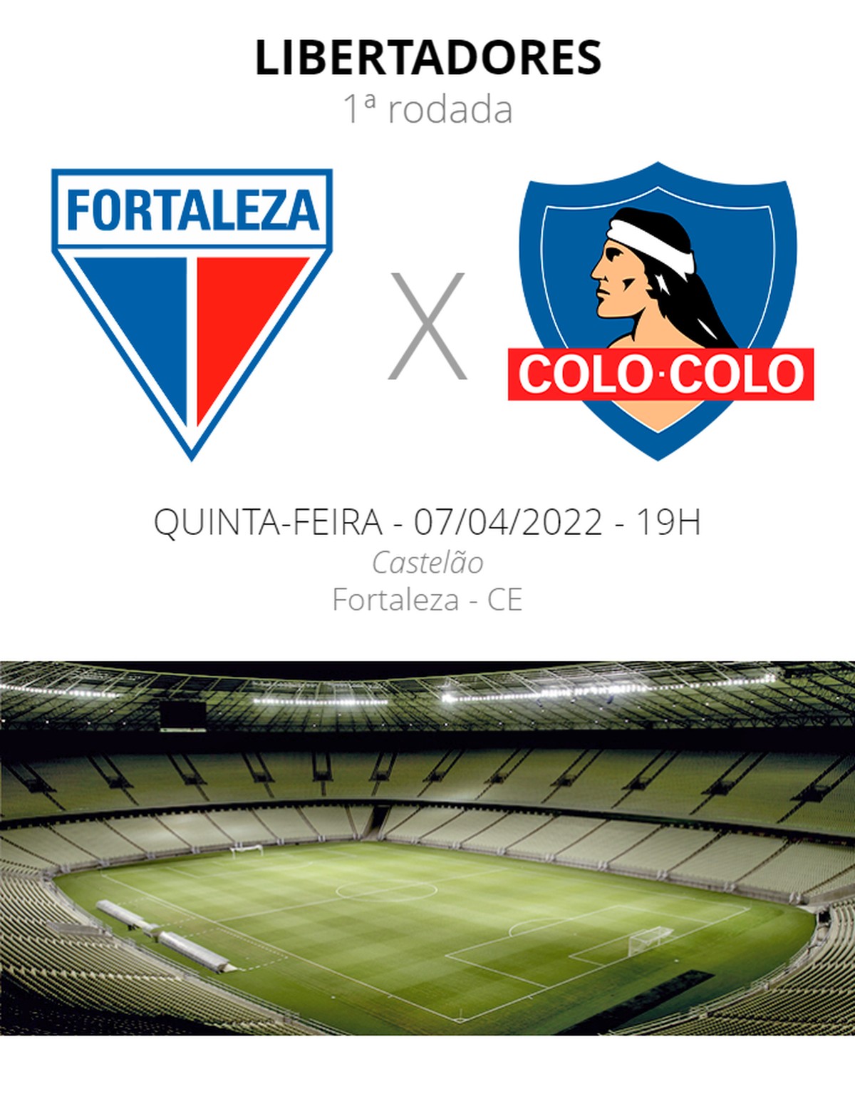 Fortaleza x Colo-Colo: veja prováveis escalações, desfalques e ...