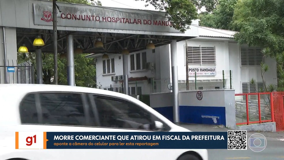 Fachada Conjunto Hospital do Mandaqui, na Zona Norte de São Paulo — Foto: Reprodução/TV Globo