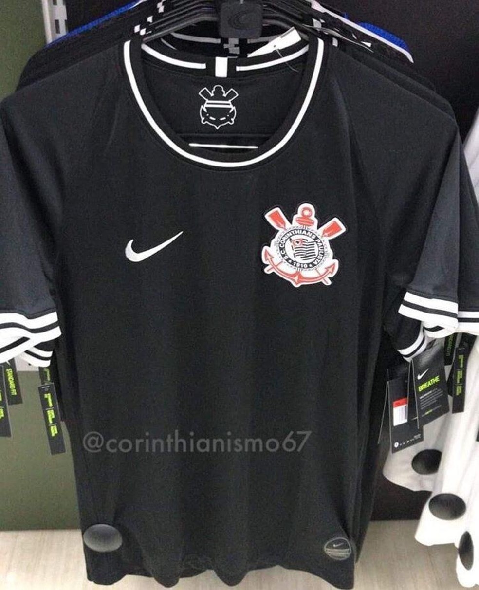 Provável nova segunda camisa do Corinthians — Foto: Reprodução