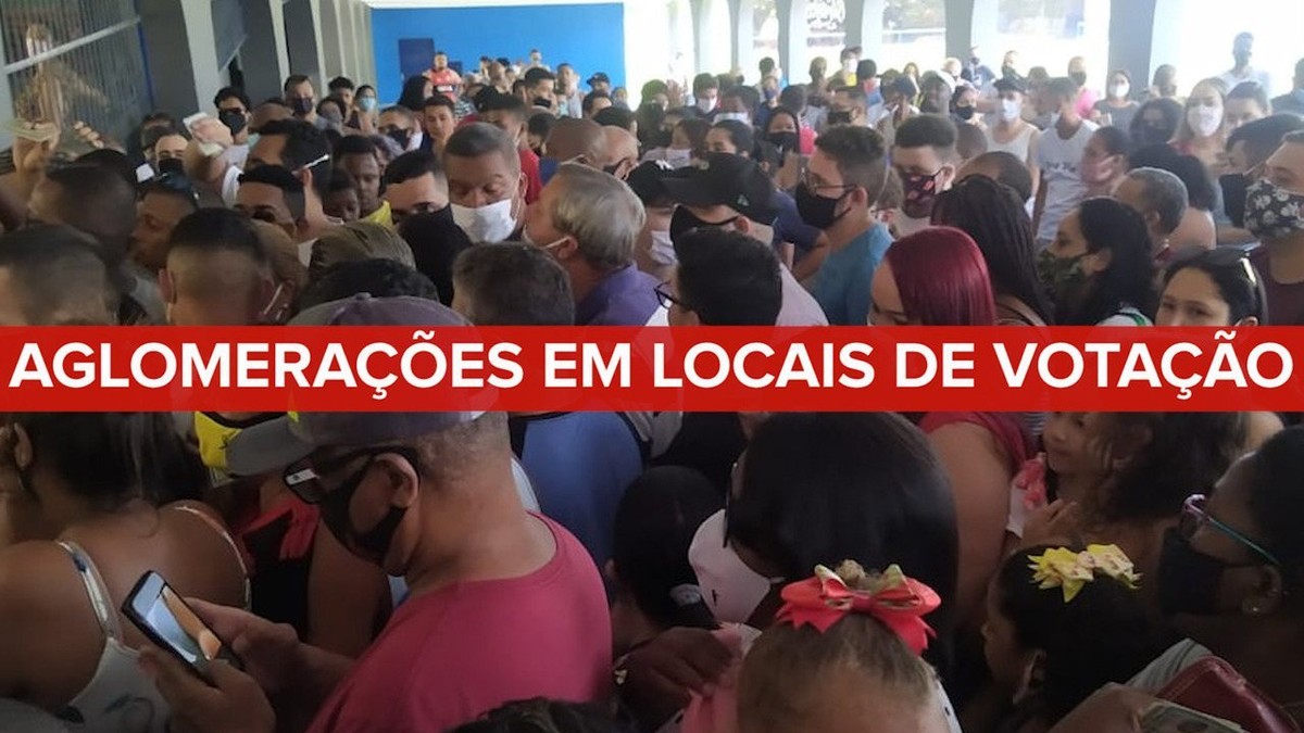 cidades-brasileiras-registram-aglomerao-em-locais-de-votao