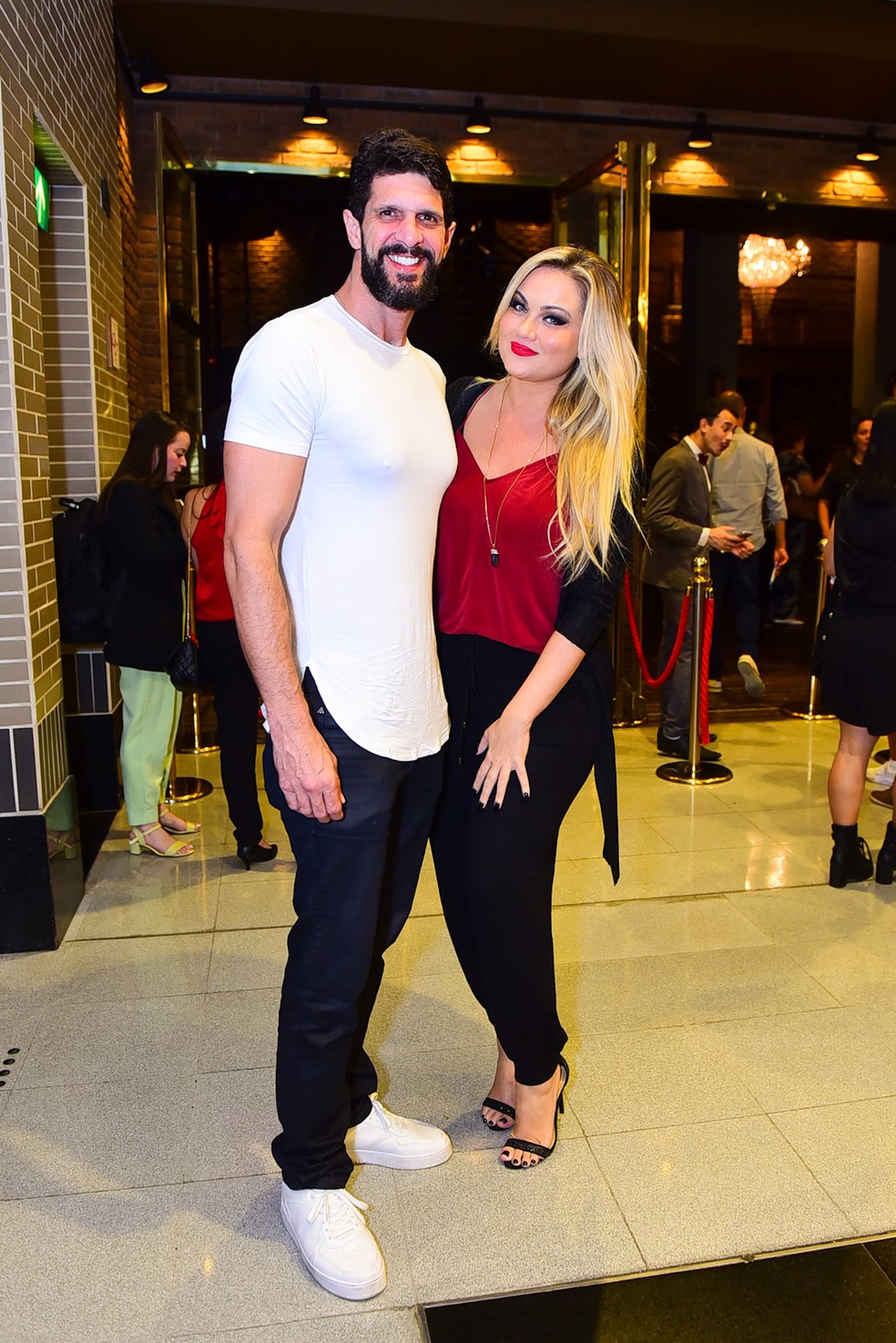 Ellen Rocche e Guilherme Chelucci — Foto: Andy Santana/BrazilNews