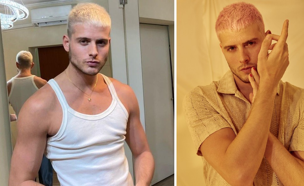 Antes e depois: Daniel Lenhardt (Foto: Reprodução/Instagram e Thiago Oliveira)