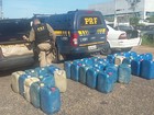 PRF apreende 1 tonelada de cebola e 900 litros de gasolina em Roraima