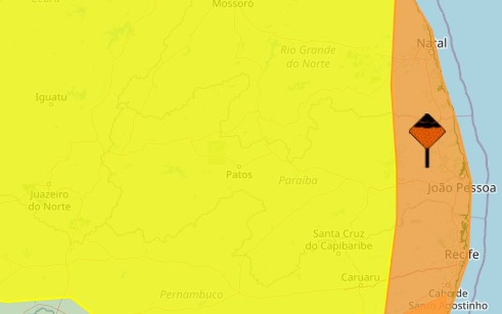 Inmet Emite Alertas De Acumulado E De Chuvas Intensas Para Todos Os Municipios Da Pb Paraiba G1