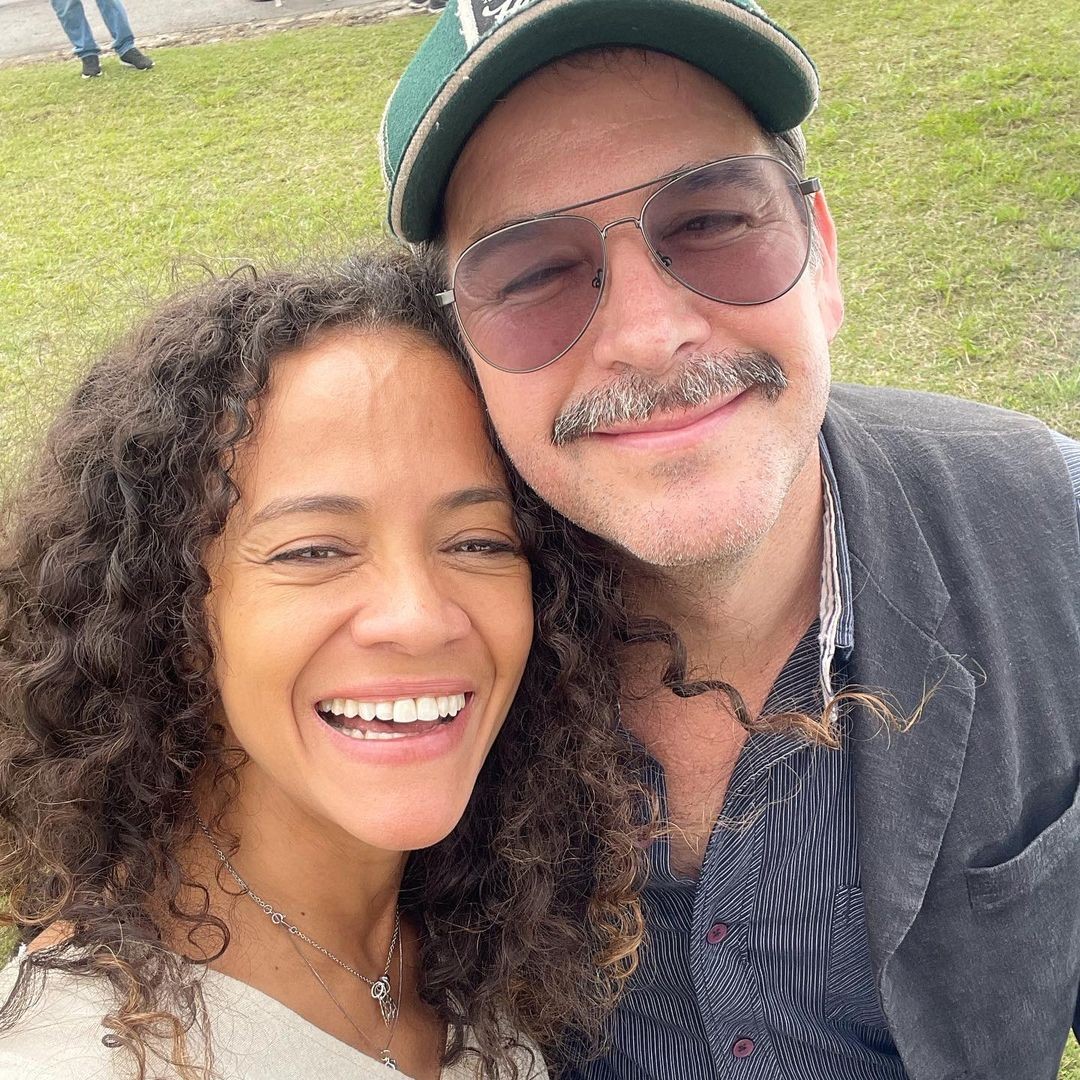 Aline Borges e Murilo Benício (Foto: Reprodução/Instagram)