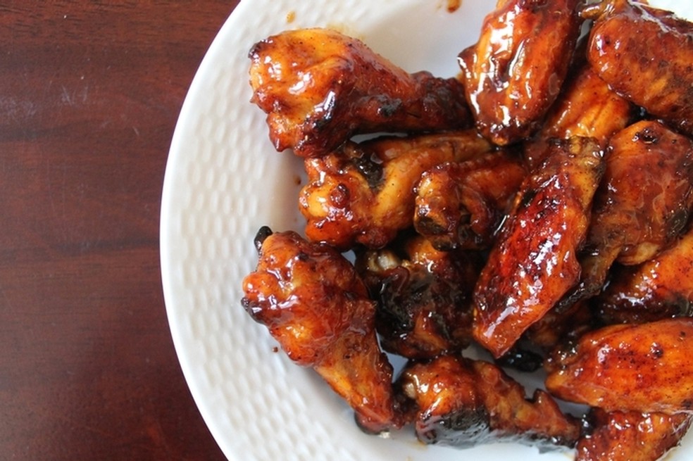 Frango Assado Com Mel Mostarda E Curry