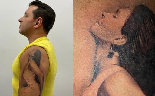 24 horas fasendo tatuagem Esdras Faz Tatuagem Em Homenagem A Gretchen Fiquei Muito Surpresa Quem Quem News