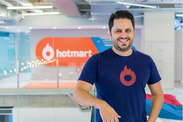 João Pedro Resende, da Hotmart: a empresa está presente em 8 países mas já vende para 200 (Foto: Divulgação)