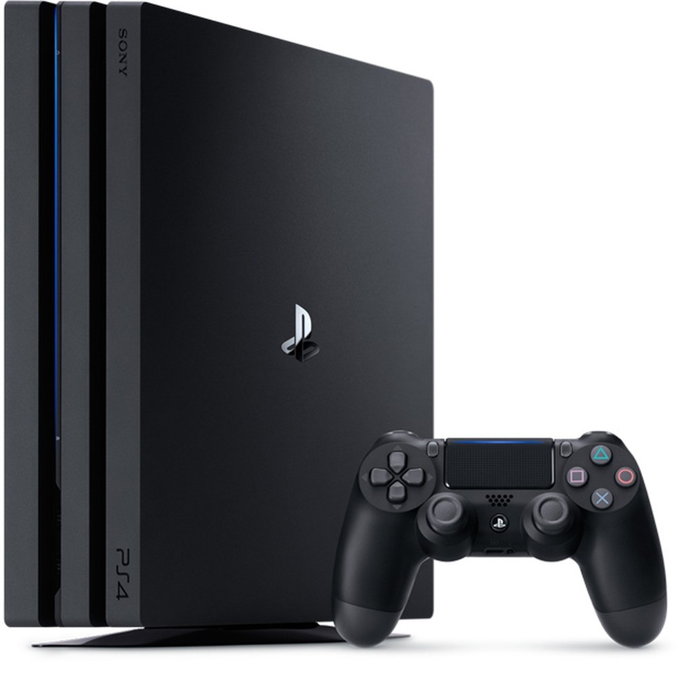  PlayStation 4 Pro é mais potente que o modelo convencional e consegue rodar games em resolução 4K, segundo a Sony — Foto: Divulgação / Sony 