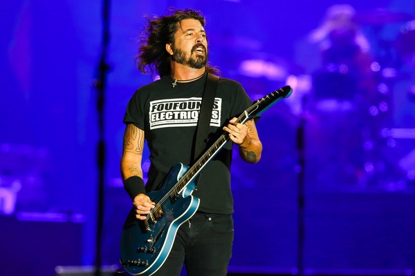 Dave Grohl no show do Foo Fighters no Rock in Rio 2019  (Foto: Getty Images)