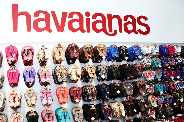Uma das lojas das Havaianas, marca do grupo Alpargatas (Foto: Getty Images)