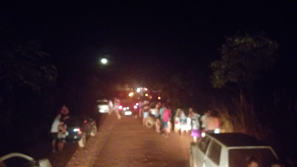 Moradores fugiram para a zona rural da cidade — Foto: Divulgação
