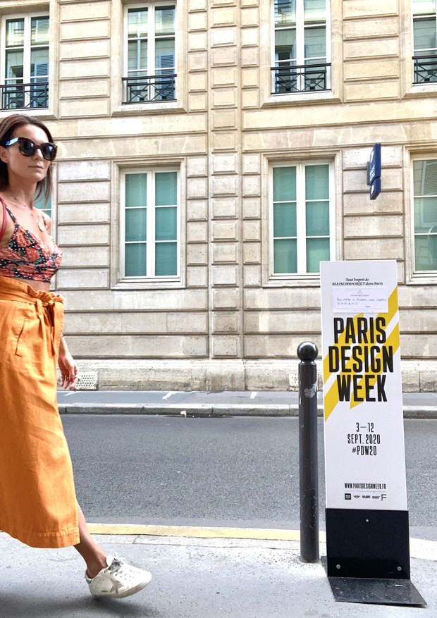Renata Decor em busca das novidades da Paris Week Decor  (Foto: (Acervo Pessoal/Renata Decor))