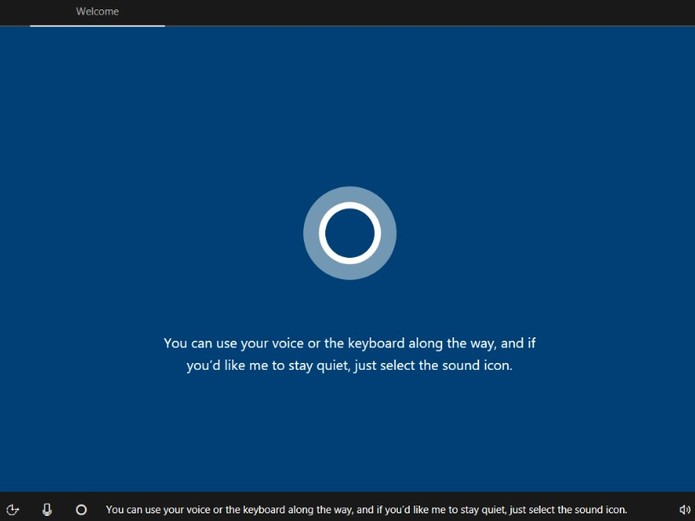 É possível configurar o Windows 10 com a assistente (Foto: Divulgação/Microsoft)