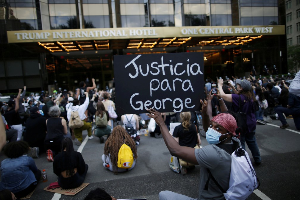 Protestos contra o racismo voltam a tomar as ruas dos EUA | Mundo | G1