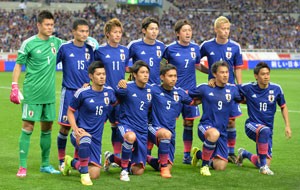 Jogo da seleção japonesa (foto) na Copa será o primeiro a ser gravado em 4K (Foto: AFP)